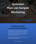 Plan van Aanpak Marketing | Sjabloon & Voorbeeld