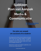 Plan van Aanpak Media & Communicatie | Sjabloon & Voorbeeld