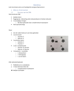 Genetica en embryologie