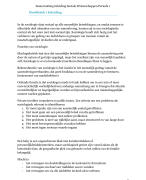 Sociologie , inleiding sociale wetenschappen, leerjaar 1, periode 1