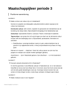Samenvatting maatschappijleer Pluriforme Samenleving havo 5