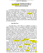 la critique de la philosophie