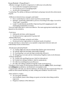 Summary Managerial Skills