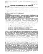 Samenvatting Rapportage Sport 2003 H3 Ontwikkelingen in het sportbeleid (Minor Sportmanagement 1)