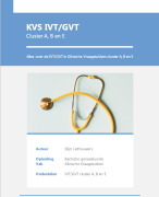 samenvatting KVS B5 bewegingsapparaat