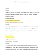 NR 508 Week 4 Midterm Exam (Version 2)/NR 508 Week 4 Midterm Exam (Version 2)