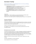 Volledige samenvatting 'voeding' colleges en literatuur. Kennistoets: minor verbeteren van voedingsgedrag.
