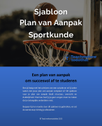 Plan van aanpak: Sportkunde / ALO | Sjabloon | Template
