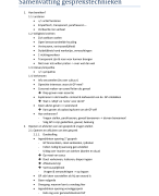 Psychologische Gepsreksvoering Samenvatting