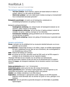 Samenvatting Biologische grondslagen van het gedrag  (deeltentamen 1+2)