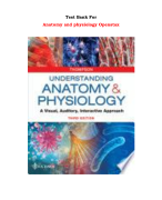 Test Bank For Anatomy and physiology Openstax |All Chapters, Complete Q & A, Latest|