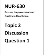 NUR 630 Topic 2 Assignment: Healthcare Culture