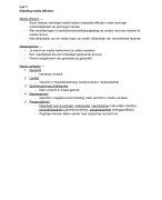 Samenvatting Hoorcollege Media effecten Creative Business