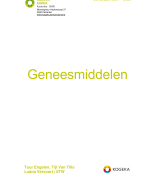 GIP; geneesmiddelen (antibiotica, maagzuurremmers en pijnstillers)