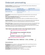 Afstudeerscriptie onderzoek administratieve organisatie - Bedrijfseconomie