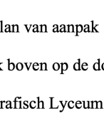 Plan van Aanpak layout+tekst