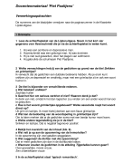 Antwoorden docentenmateriaal Piet Paaltjens