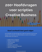 Scriptie Structuur Creative Business | 200  Hoofdvragen | Plan van Aanpak, Theoretisch Kader, Methoden, Voorbeelden, Presentatie (2x PowerPoint)