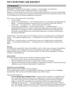 WFT Hypothecair Krediet examentraining 2017