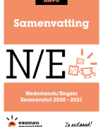 Nederlands EXAMENSTOF HAVO5
