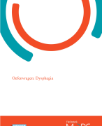 Samenvatting dysphagia/dysfagie (LA fase 3)