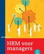 Uitgebreide samenvatting HRM voor managers