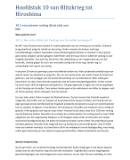 samenvatting  geschiedenis Memo hoofdstuk 10, VWO 