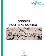 Volledig dossier politieke context