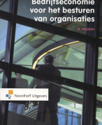 Financieel management voor communicatie/ André van Dijk / Boom Lemma Uitgevers / 2011 (derde druk) Samenvatting + 10 Oefen vragen