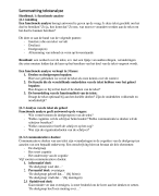 Samenvatting Tekstanalyse