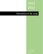 Domotica in de zorg