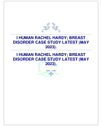 I HUMAN RACHEL HARDY; BREAST DISORDER CASE STUDY LATEST (MAY 2023).