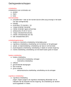 samenvatting sociale en gedragswetenschappen