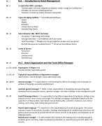 Samenvatting Hotel Front Office Management (Vak Hotel Management)