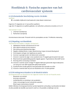 Fysische aspecten van het cardiovasculair systeem