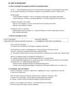 Sociologie: een inleiding - samenvatting