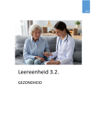  Leereenheid 3.2 Gezondheid
