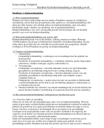 Samenvatting Handelen bij kindermishandeling en huiselijk geweld