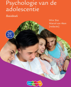 Psychologie van de adolescentie hoofdstuk 3+4 25ste druk uitgebreide samenvatting