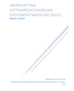 Samenvatting handboek requirements (Softwareontwikkeling/Systeemontwikkeling) ISBN: 9789059724068
