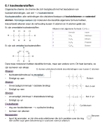 Samenvatting scheikunde chemie overhal H6 en H7 (par 4 en 5)