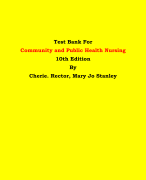 Test Bank For Contemporary Nursing Issues, Trends, & Management  9th Edition By Barbara Cherry, Susa