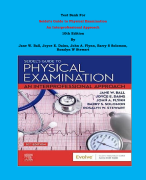 Test Bank - Advanced Physiology and Pathophysiology Essentials for Clinical Practice  1st Edition By Randall Johnson | Chapter 1 – 17, Complete Guide 2023|