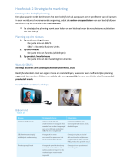 Samenvatting Principes van Marketing Hoofdstuk 2