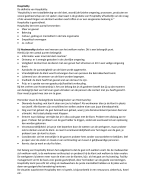 Hospitality Samenvatting periode 2
