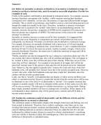 ONTWIKKELINGSPSYCHOLOGIE EN PSYCHOPATHOLOGIE - short essay questions met antwoorden voor alle tutorials (deeltentamen 1 en 2)