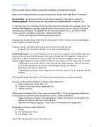 Macroeconomie Samenvatting en hoorcolleges
