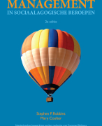 Management in sociaalagogische beroepen