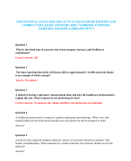 NUR 641 FINAL EXAM 2023-2024 ACTUAL EXAM 100 QUESTIONS AND CORRECT DETAILED ANSWERS (100% VERIFIED ANSWERS) |ALREADY GRADED A+||BRAND NEW!! 