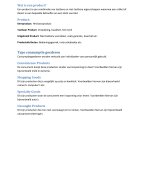 Samenvatting Marketing Beleid 1